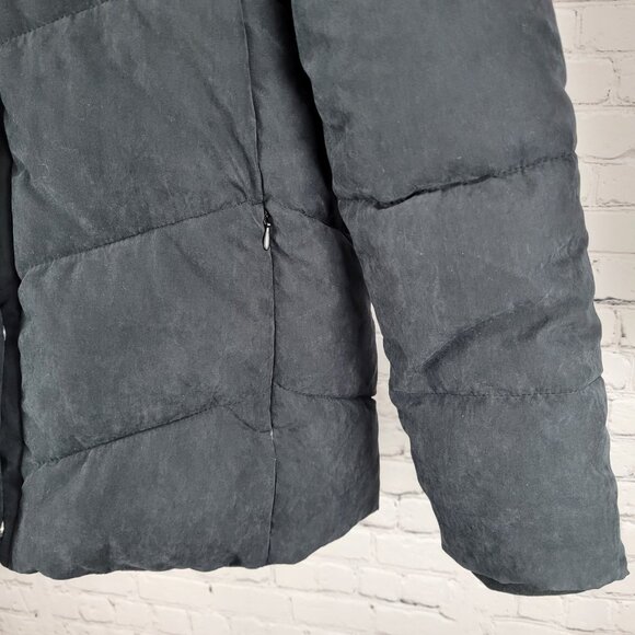 Abercrombie & Fitch Ultra Black Fleece Lined Insulated Hooded Jacket Size XS - Picture 10 of 15